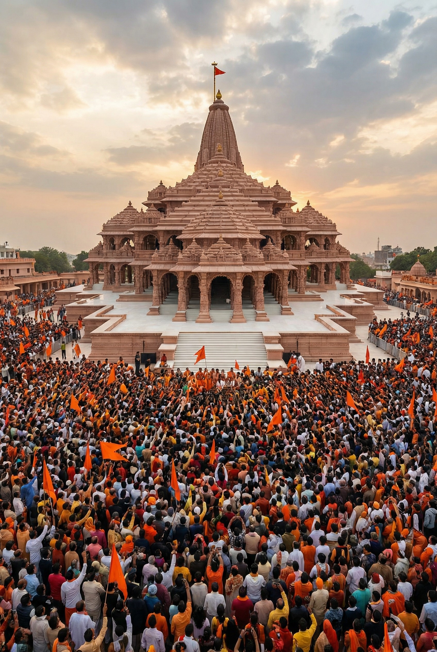 Spiritual reflection in Ayodhya
